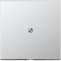 Вывод кабеля без рамки Jung LS990 metal алюминий картинка